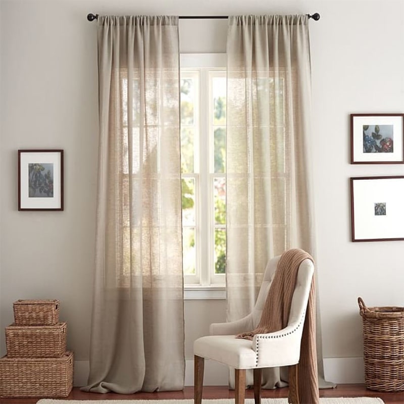 WHY ARE SHEER FLAX LINEN CURTAINS POPULAR? - UALinen Blog