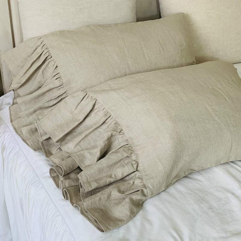 Linen Pillow Sham Mermaid 