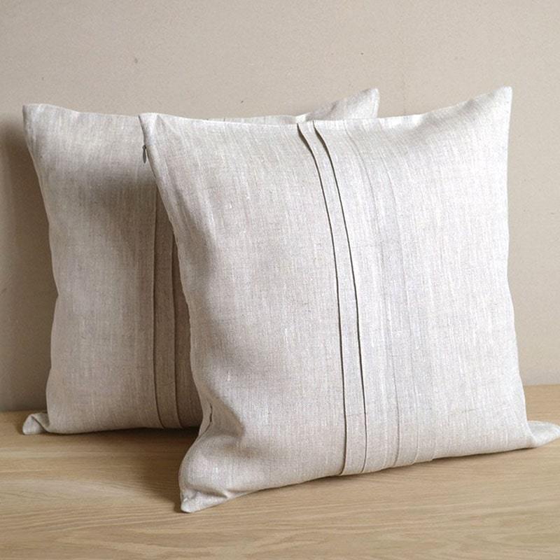 Decorative Linen Pillowcase