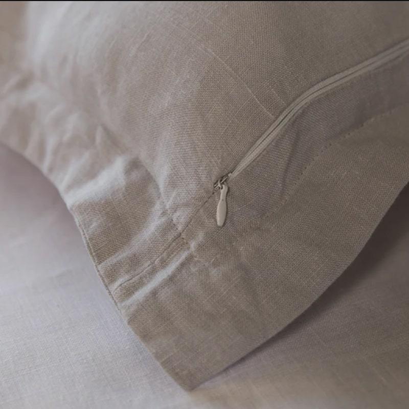 Linen Pillow Sham - Pillowcases - Zipper Closure - Bed Linen - UALinen
