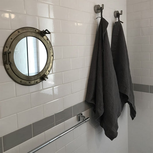 Linen SPA Bath Sheet ~ SPA Towel ~ 100% Linen Sheets - UALinen